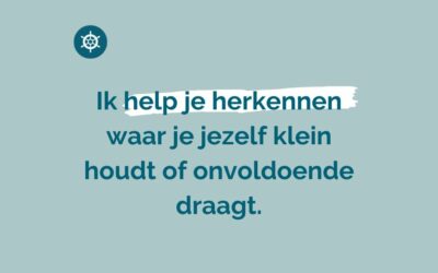 Voor als je veel geeft, maar voelt dat je jezelf onderweg verliest