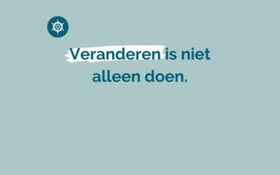 Veranderen is niet alleen doen